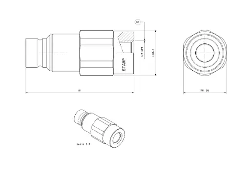 M.APM 13 1/2 NPT 